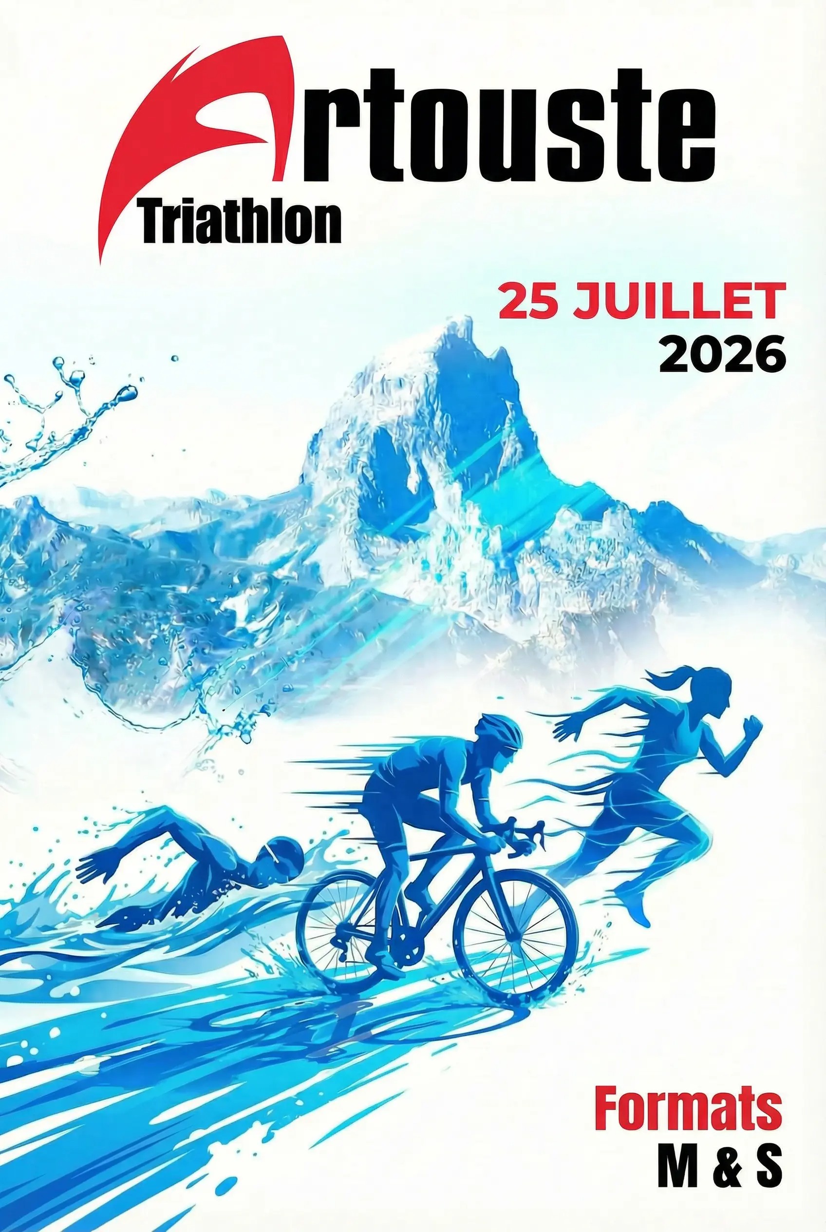 affiche artouste triathlon 25 07 2026